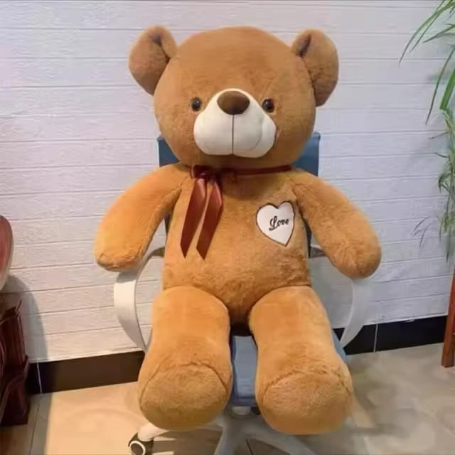 120cm Brown large teddy bear