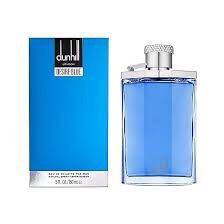 Desire Blue Eau De Toilette Spray By Alfred Dunhill For Men PLUS  Refillable Perfume Atomizer