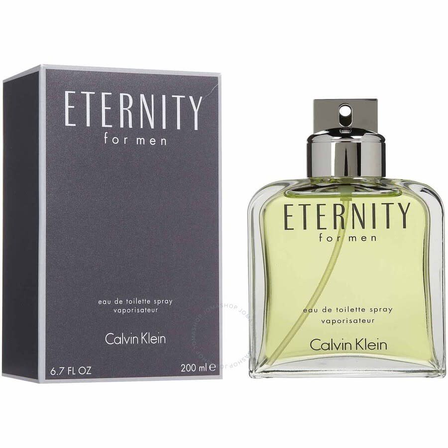 200ML Calvin Klein Eternity Fresh Cologne – Fougère Men's Cologne – With Notes of Ginger, Bourbon Geranium & Cardamom PLUS AUTOMIZER PERFUME BOTTLE REFILL