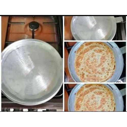 🥳🌿ULTIMATE PAN FOR EVERDAY COOKING 🌿🥳Heavy Duty Chapati Pan With Handle.Nonstick
2.6mm thickness ensuring your chapatis get cooked well 
heavy duty durable aluminium material
multi purpose- can be