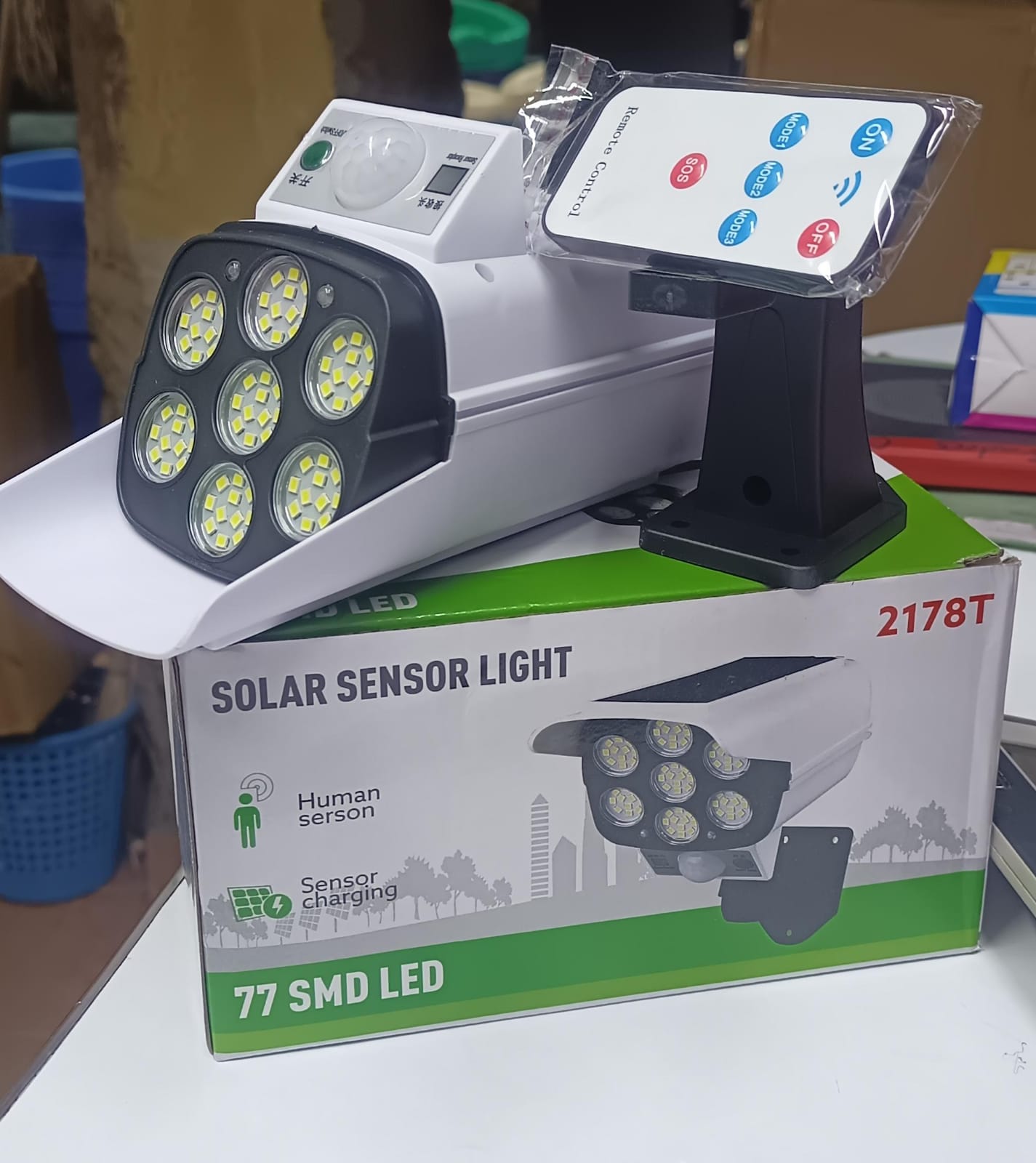 🔥New arrivals🔥.Solar Light Solar LED Wall Light Motion Sensor Street Yard Outdoor Security Lamp Fake Camera.✅Motion Solar light sensor.                                      ✅Built-in PIR motion and