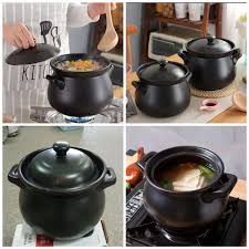 ADD A TOUCH OF GLAM TO YOUR KITCHEN with 5.2ltrs Porcelain Cooking pot.Advantages Lead-free, eco-friendly, Withstanding high temperature and cold, handmade
Applicable Stove General Use for Gas, Kitche