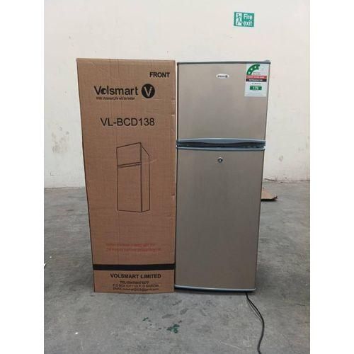 VOLSMART 138litres Double Door Refrigerator, Double Door, long Durability, Energy Saving, CFC Free.
