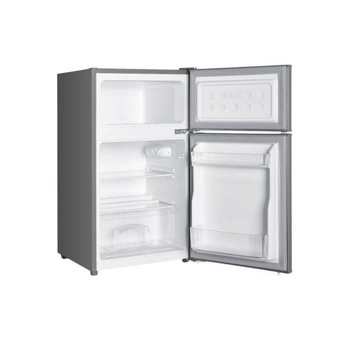 85 Litres Roch RFR-110D-B Double Door Refrigerator, Silent operation, making it ideal for family rooms or bedrooms, Removable (easy clean) gasket,  Adjustable front feet.