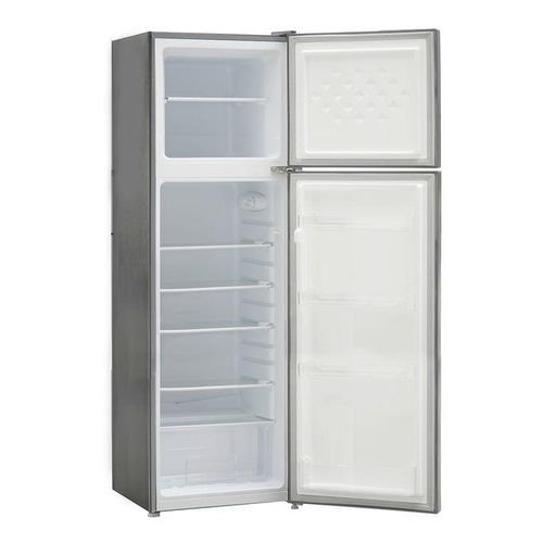 ROCH (RFR-380DT-DT-B) 306 LITRES DOUBLE DOOR REFRIGERATOR, Adjustable shelves, energy-efficient, quiet operation.