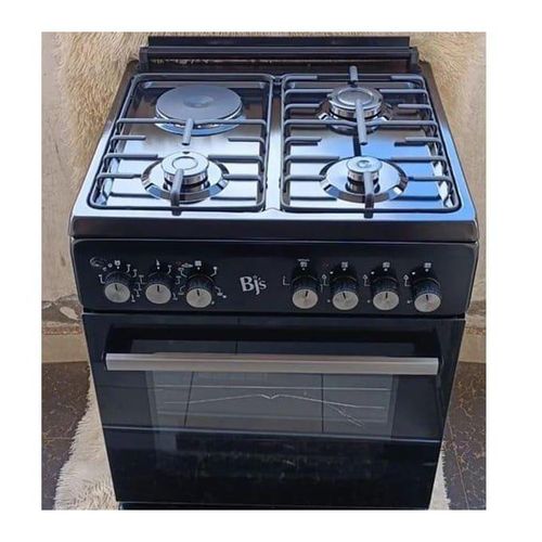 CLEARANCE OFFER BJS Quality Standing Cooker 60x60 3-GAS+1 Hot Plate With Turbo-FAN Quality Standing Cooker
