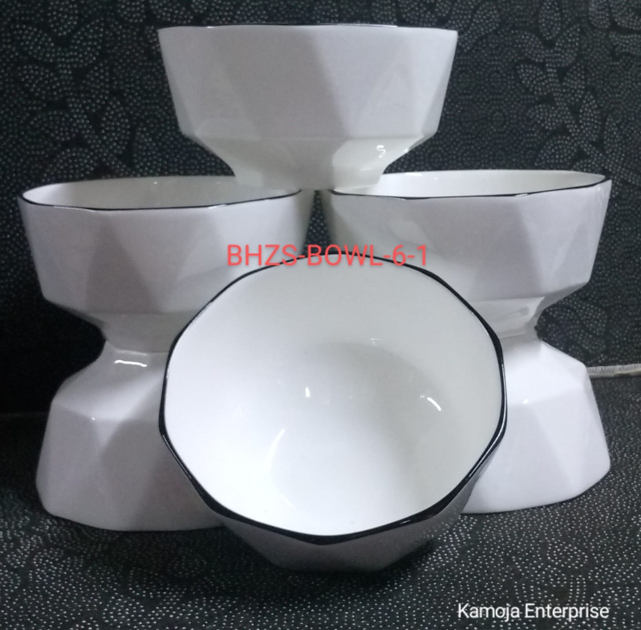 CLEARANCE OFFER Ceramic Soup Bowls 6pcs Set
