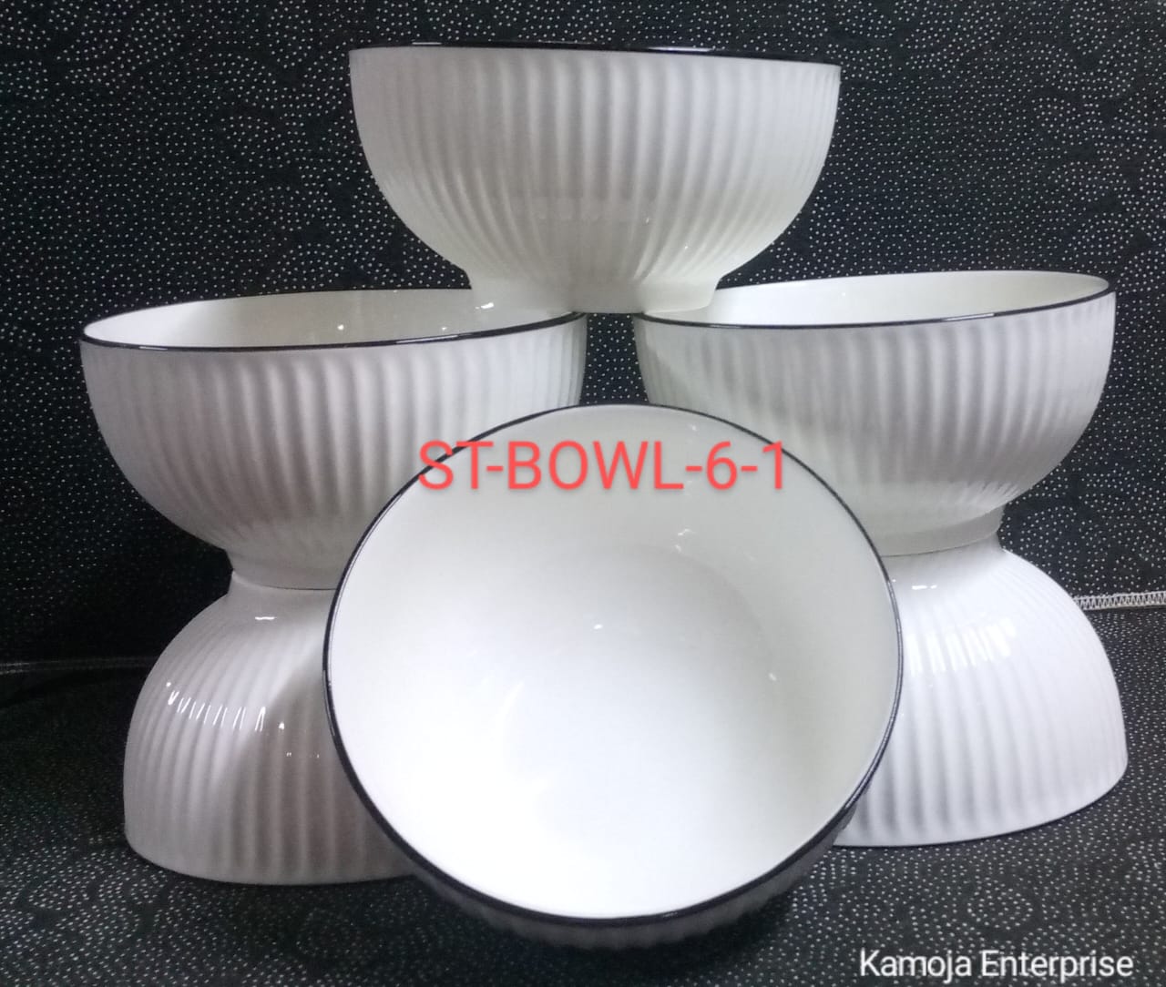 CLEARANCE OFFER Ceramic Solid Color Round Rice /Soup Bowls