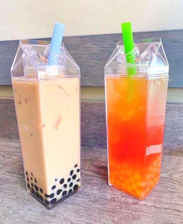 CLEARANCE OFFER Clear Acrylic Milk / Water Bottle