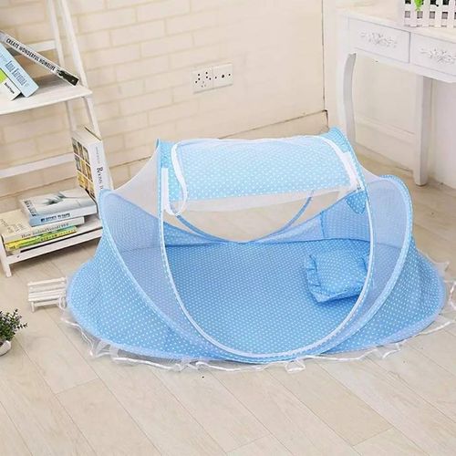 CLEARANCE OFFER Foldable Baby Bassinet Sleeping Nest Mosquito Net