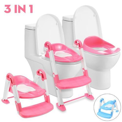 CLEARANCE OFFER Portable Training Kids Toilet-Baby Potty With Ladder