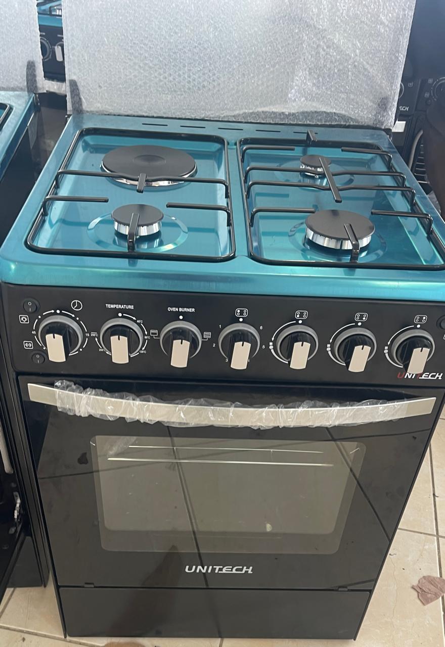 CLEARANCE OFFER 60*60 Unitech 3+1 standing cooker