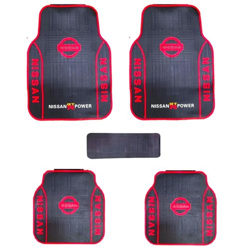 CLEARANCE OFFER Nissan Heavy Duty Branded Car Floor Mats - 5 Pcs