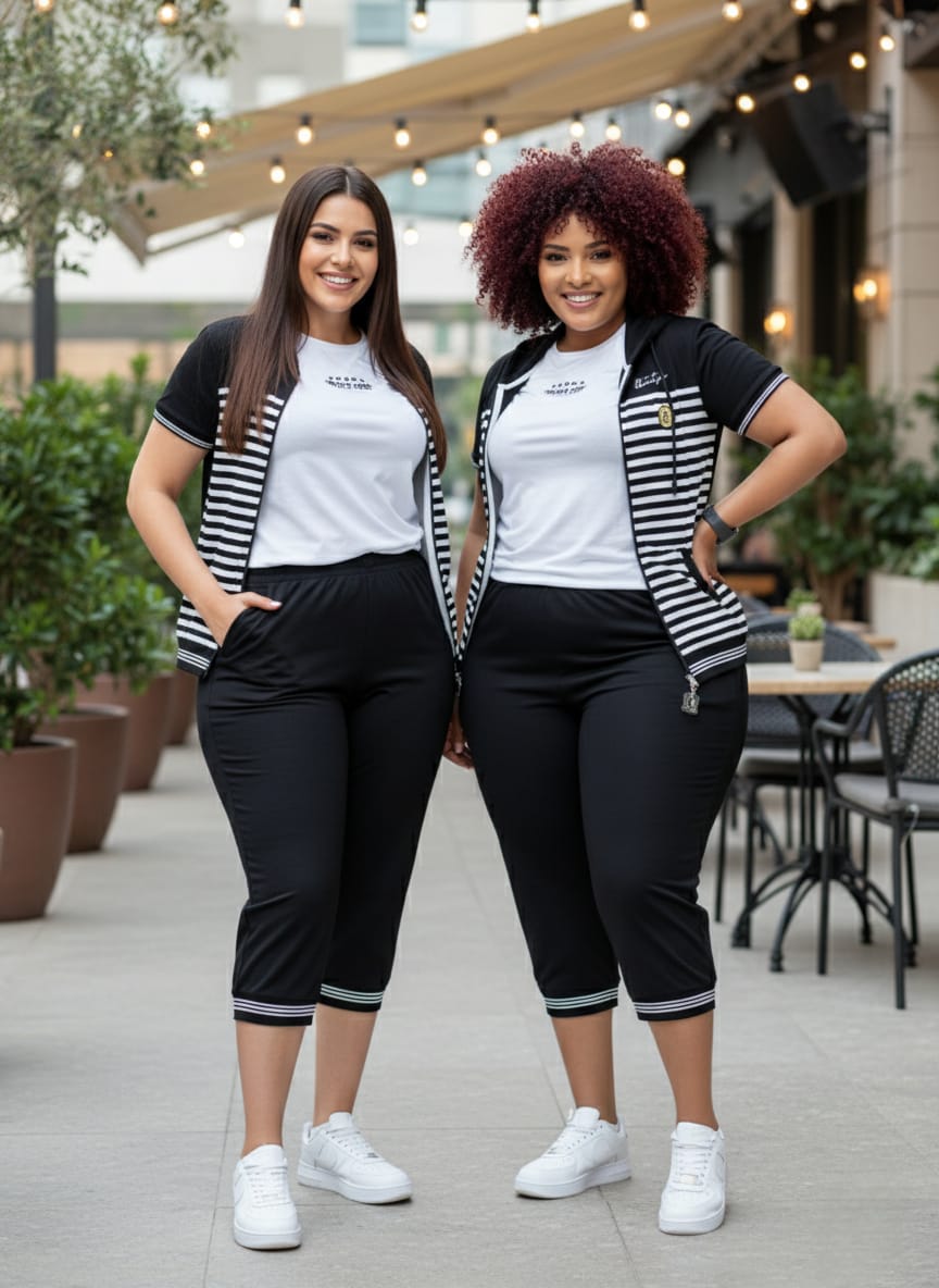 FIRST CLASS SEMI TURKEY STYLISH 3\4 LADIES TRACKSUITS PERFECT FOR CASUAL WEAR,TRAVEL OR WORKOUTS