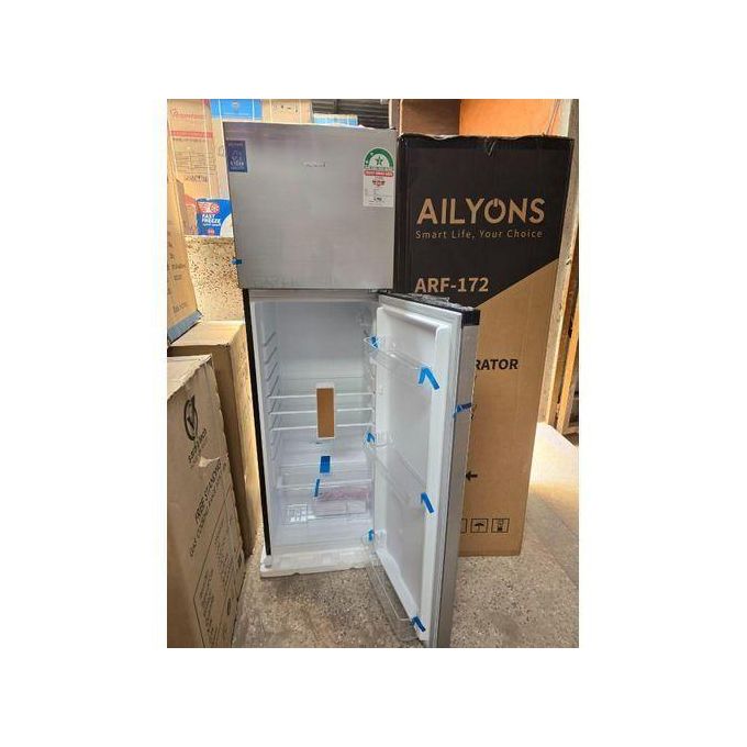 AILYONS 168 L FRIDGE Double Door Refrigerator/Fridge Top Mounted Freezer, 168L