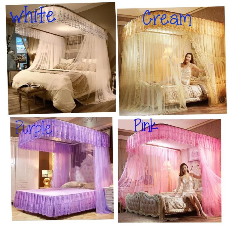 RESTOCKED Two stand Rail Mosquito net