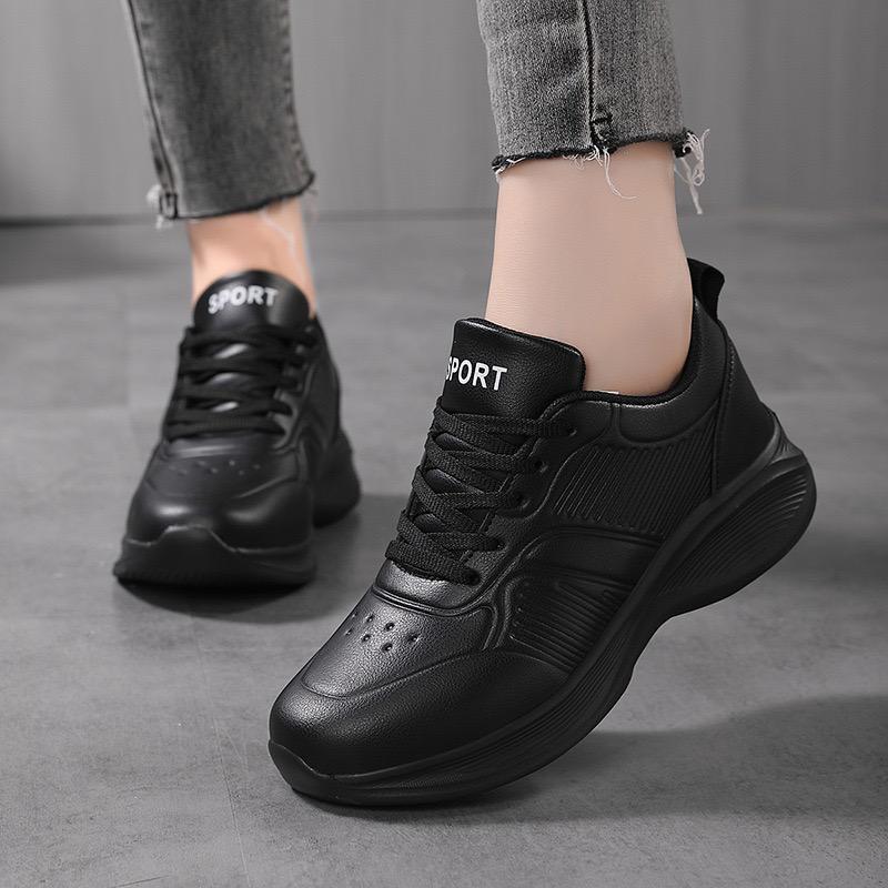 Women Shoes Fashion Sneakers EUR Size 36-42 New Arrival Outdoor Damping Cushion Sneakers Marathon Jogging Shoes Ladies Casual Tennis Shoes Female Platform Sneakers Athletic Walking Footwear