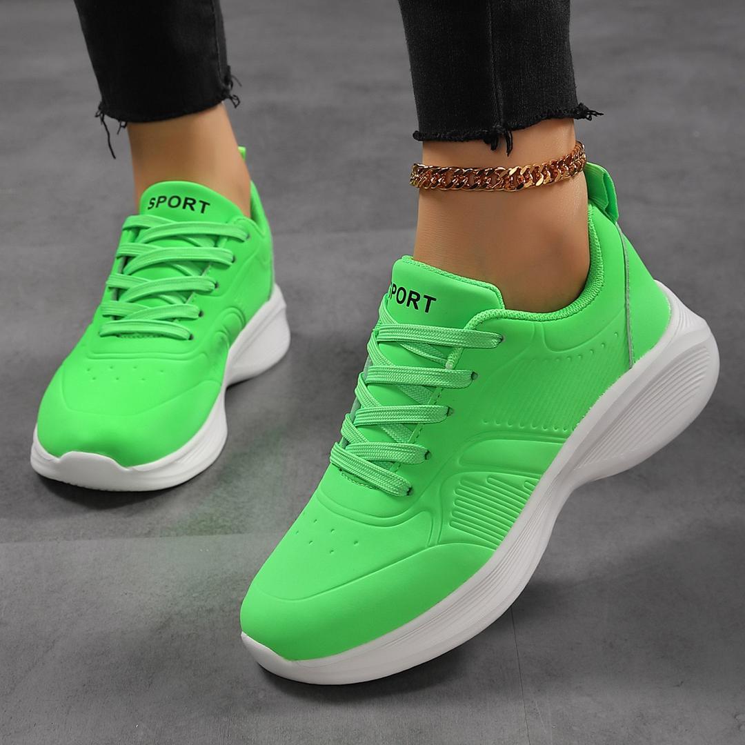 Women Shoes Fashion Sneakers EUR Size 36-42 New Arrival Outdoor Damping Cushion Sneakers Marathon Jogging Shoes Ladies Casual Tennis Shoes Female Platform Sneakers Athletic Walking Footwear