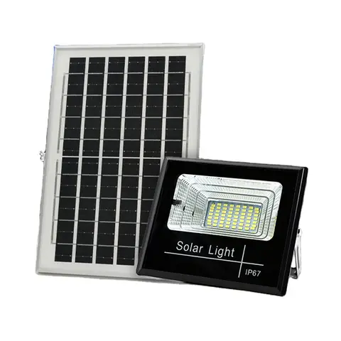 100W Outdoor solar floodlight waterproof  dusk to dawn super bright solar security light waterproof super bright solar security light Outdoor Solar Flood Light Street Security Wall Floodlight Dusk to