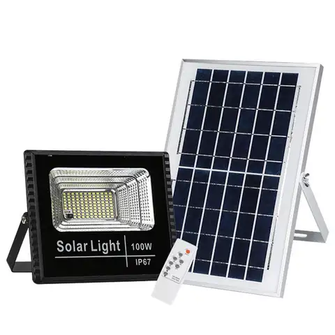 Solar Light 100W  Street outdoor light waterproof Solar security lights dusk to dawn high brightness ,many working hours solar powered Solar street lights outdoor lights high quality outdoor lights, .