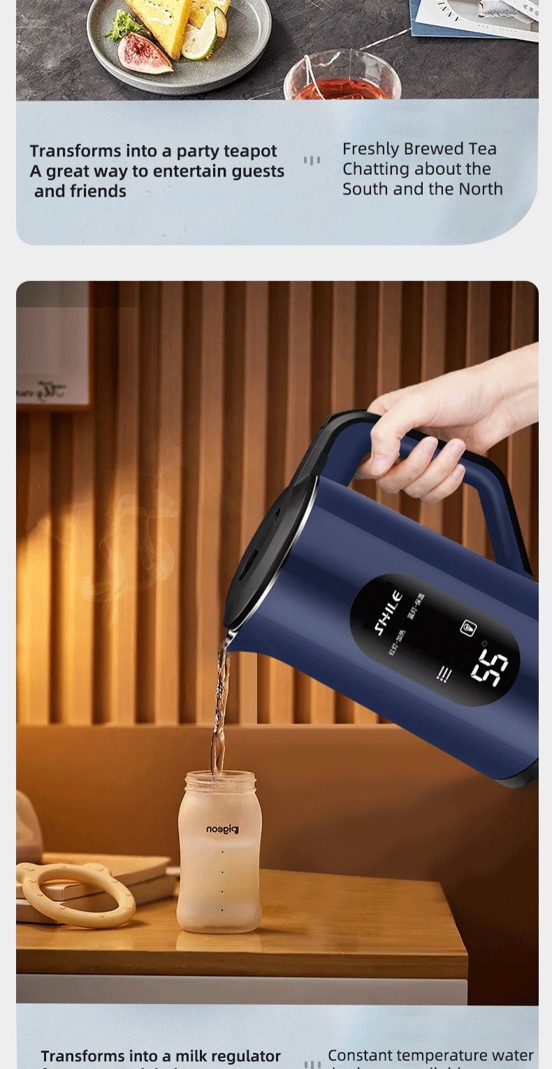 Electric kettle water boiling jug  automatic power on&off  electric jug adorable design home electric kettle hotel water and coffee boiler elagant design energy saving home use nice decoration jug