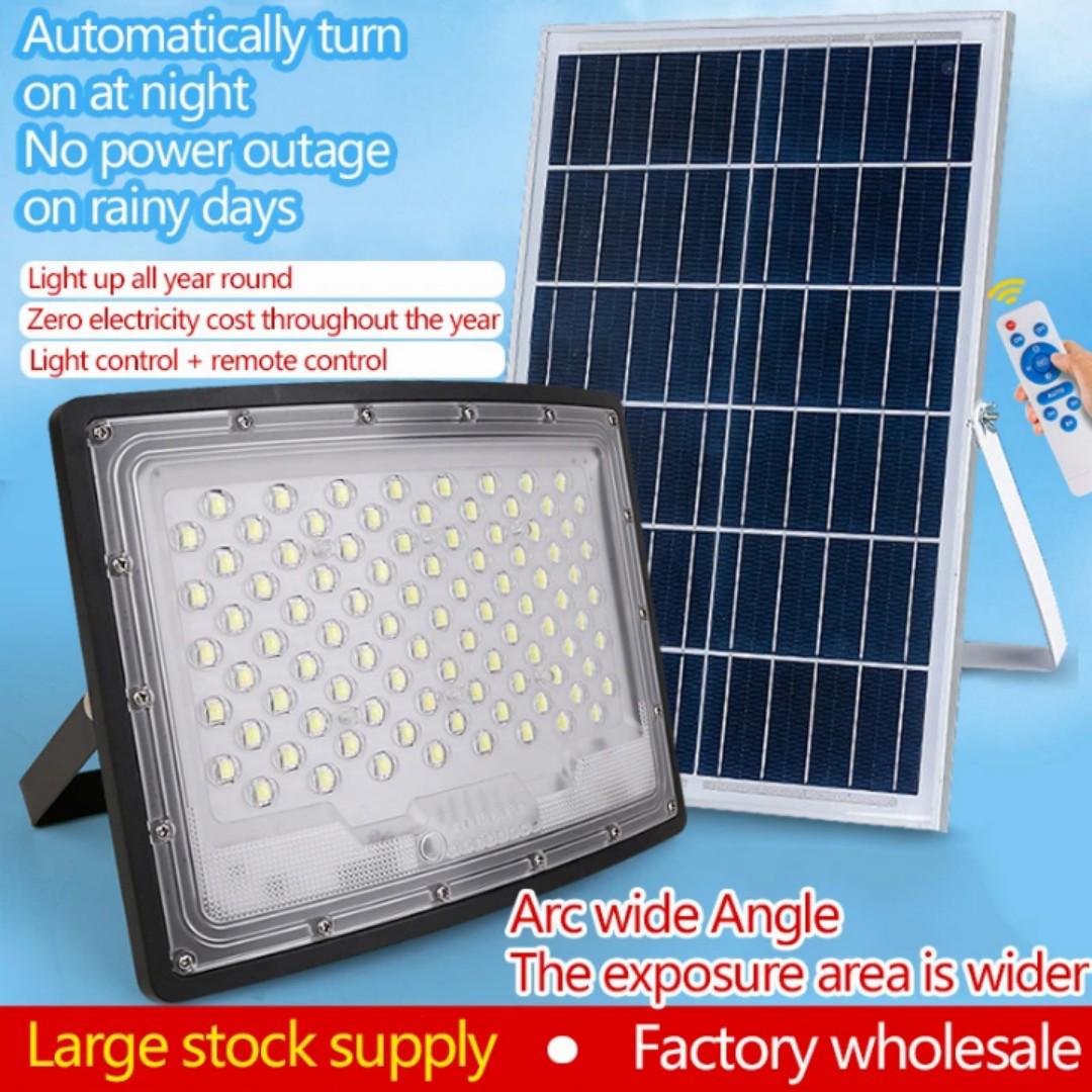 200w security floodlight outdoor waterproof solar floodlight