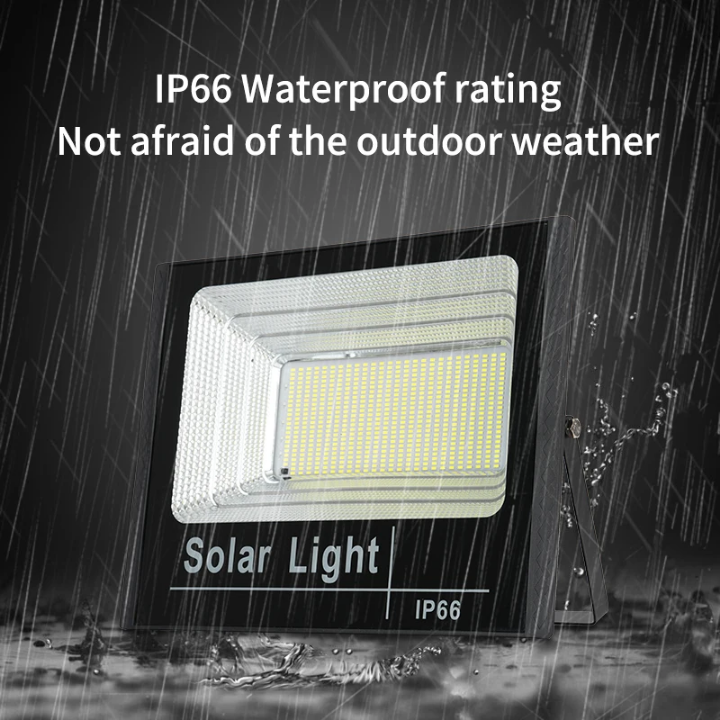 100W Solar floodlight outdoor waterproof solar security light for residential compound, street, garden,yard