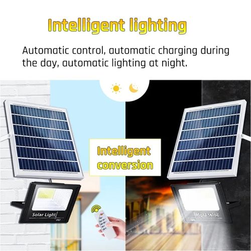 100W Solar light security street Flood Light Outdoor with Remote Control, LEDs Super Bright Solar infrared  Light, Security Spot Wall Lamp for Yard Outdoor Street Barn.