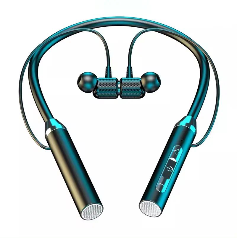 Wireless Neckband Headphone Electronics Sport Earphone Neckband Magnetic Bass Headset Handsfree Earbuds with Mic