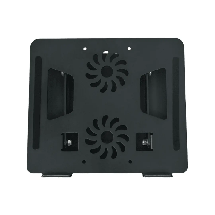 Laptop stand with cooling fans Adjustable Metal Aluminum WTH HIGH EFFECTIVE COOLING FANS Portable Foldable Laptop Stand