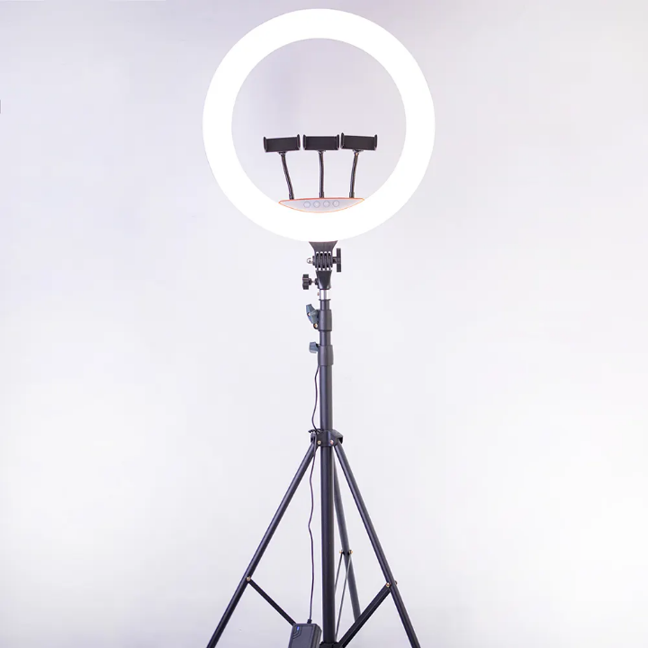 18inch ring light with Tripod stand,remote shutter, phone holders 18inch Ring Light huge super bright 18inch Ring Light for live streaming, photography, video shooting,content creation,TikTok, podcast