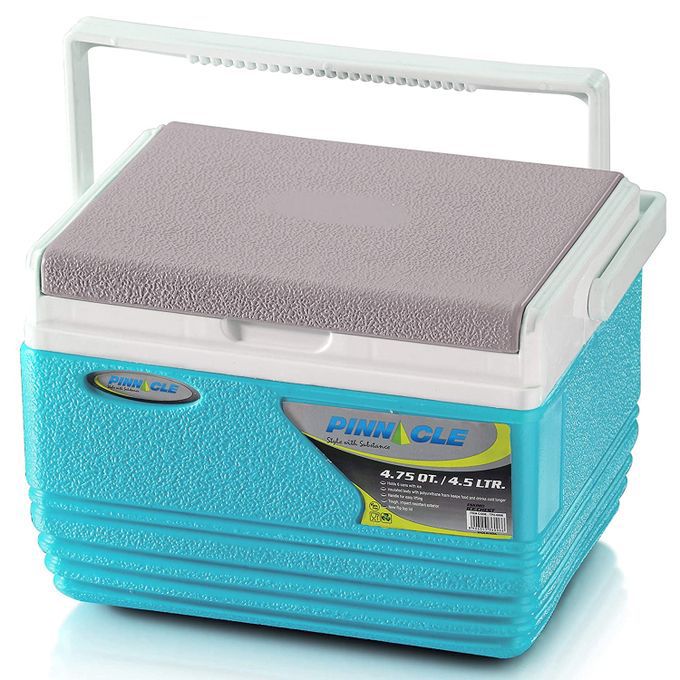 Pinnacle 4.5L Portable Plastic Insulated ice Cooler Box Pinnacle cooler box
