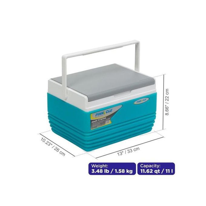 Pinnacle 4.5L Portable Plastic Insulated ice Cooler Box Pinnacle cooler box