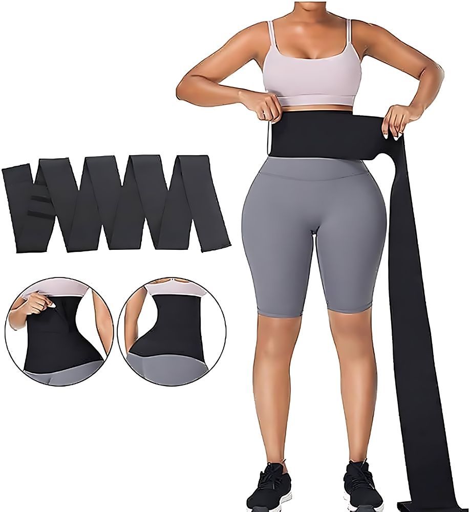 5 Metres Waist Trainer For Women Snatch Me Up Bandage Wrap Tummy Belt Adjustable Belly Waist Wrap Shapewear