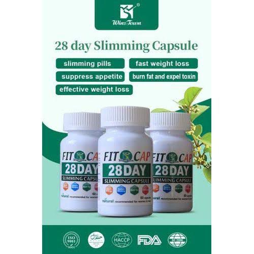 28 Days Slimming Capsule Herbal Capsule for Weight Loss, Fat Burning and Appetite Control