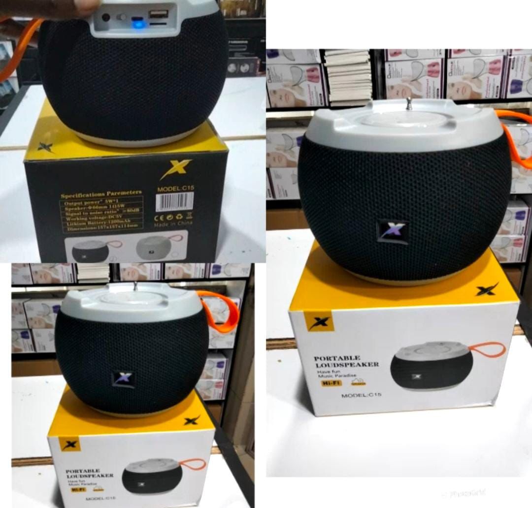 C15 Portable SUPER BASS rechargeable Bluetooth Speaker With FM/USB