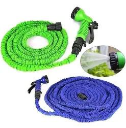 Magic Hose Pipe Ideal for many watering and cleaning uses, such as gardening, car washing, house cleaning, boat cleaning etc.
Watering irrigation garden hose with space-savingSpray Watering Green/Blue