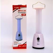 Neelux Rechargeable 12W Super Bright LED Emergency Lantern Torch Lamp