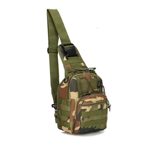 Oxford Cloth Chest Back Molle Pouch Crossbody Shoulder Bag Amry Bag Outdoor Sports. Outdoor Military Tactical Sling Sport Travel Chest Bag Shoulder Bag For Men Women Crossbody Bags Hiking Camping Equi