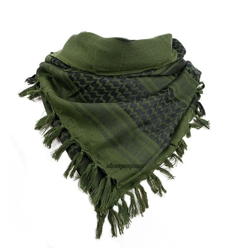 Fashion Tactical Desert Scarf Headshawl With Tassel For Men Women Bandana Scarf Mask