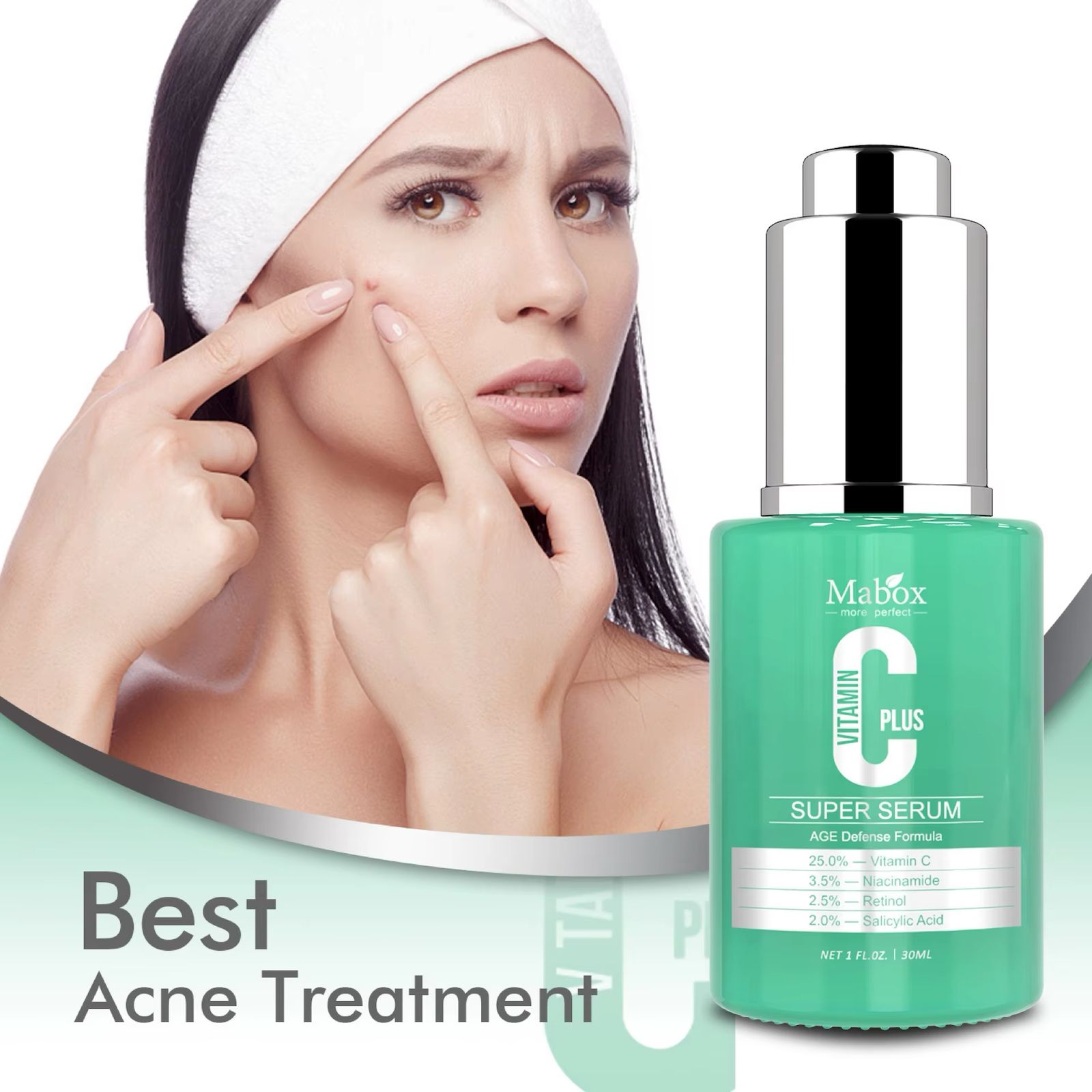 Mabox vitamin C plus super serum  Unlock Radiant, Youthful Skin
