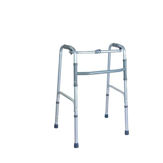 XTRASAFE Walking Frame Without Wheels / Aluminum Stainless Steel Lightweight Walking Aid Walker Frame