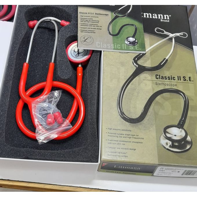 3M Littmann Classic II S.E Stethoscope Wine Red