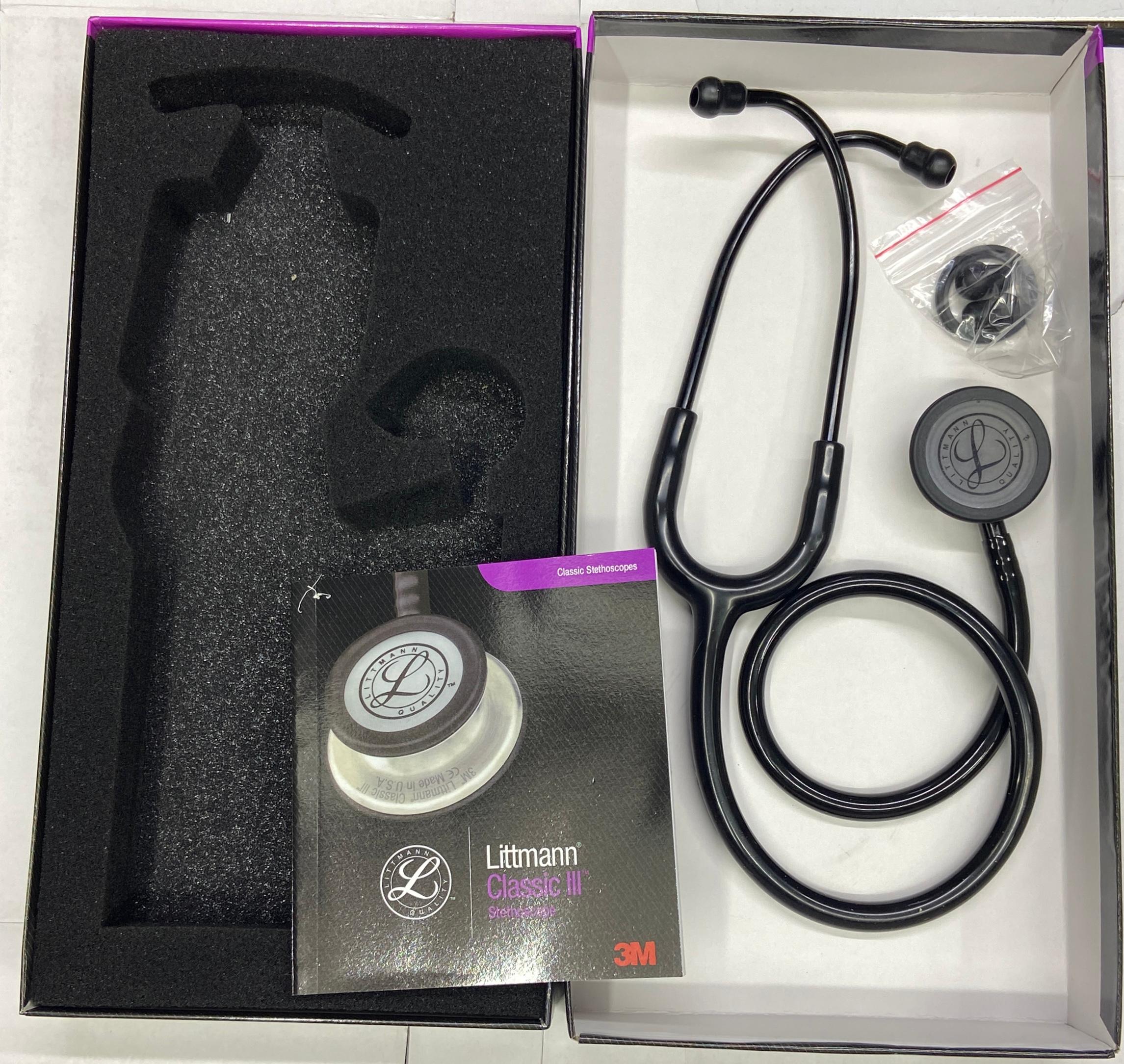 3M Littmann Classic III™ Stethoscope -Black Finish Littmann 3