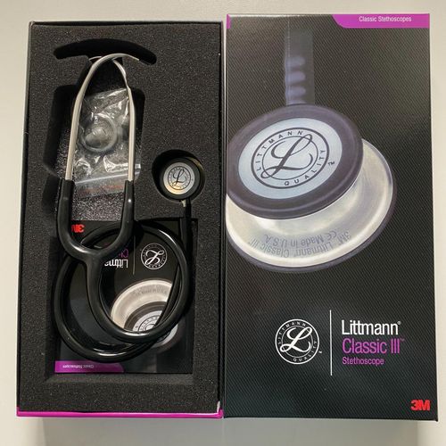 3M Littmann Classic III™ Stethoscope -Black Finish Littmann 3