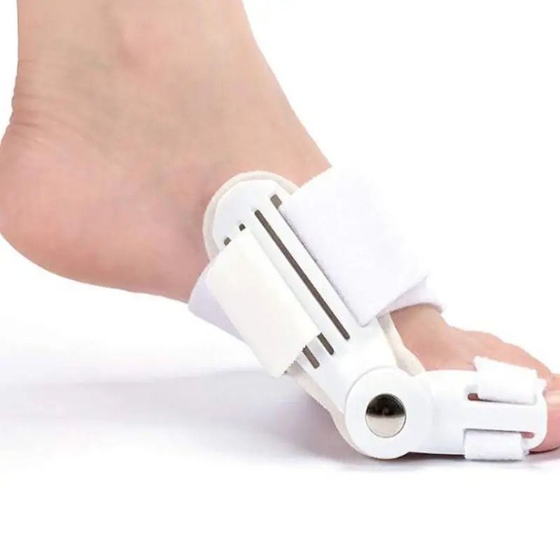 2PCS Adjustable Big Toe Nail Adjuster Orthotics Thumb Straightener Feet Foot Care Bone Thumb Adjuster Correction Soft Pedicure Socks Bunion Straightener