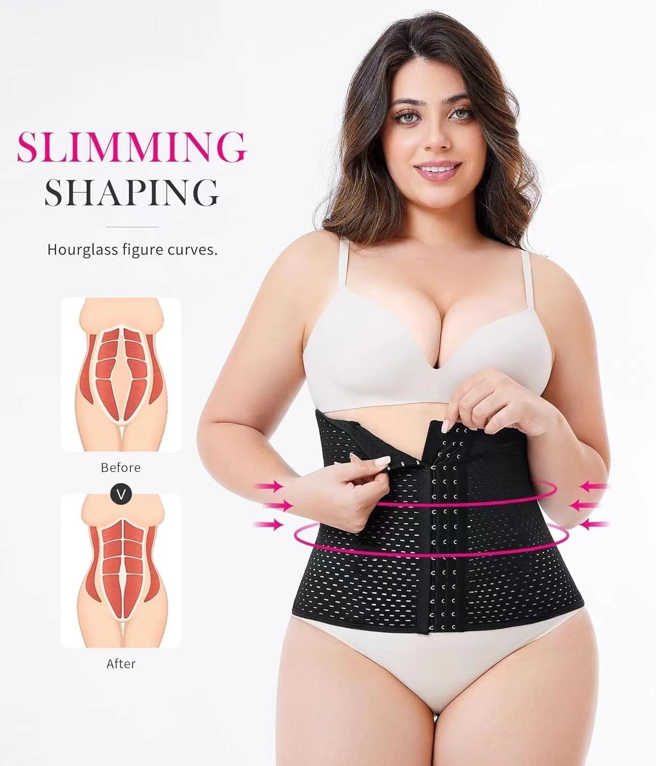 Waist Trainer Slimming Belt Slim Body Shaper Corset Trimmer Sport Gym Fat Burner Elastic Shapewear