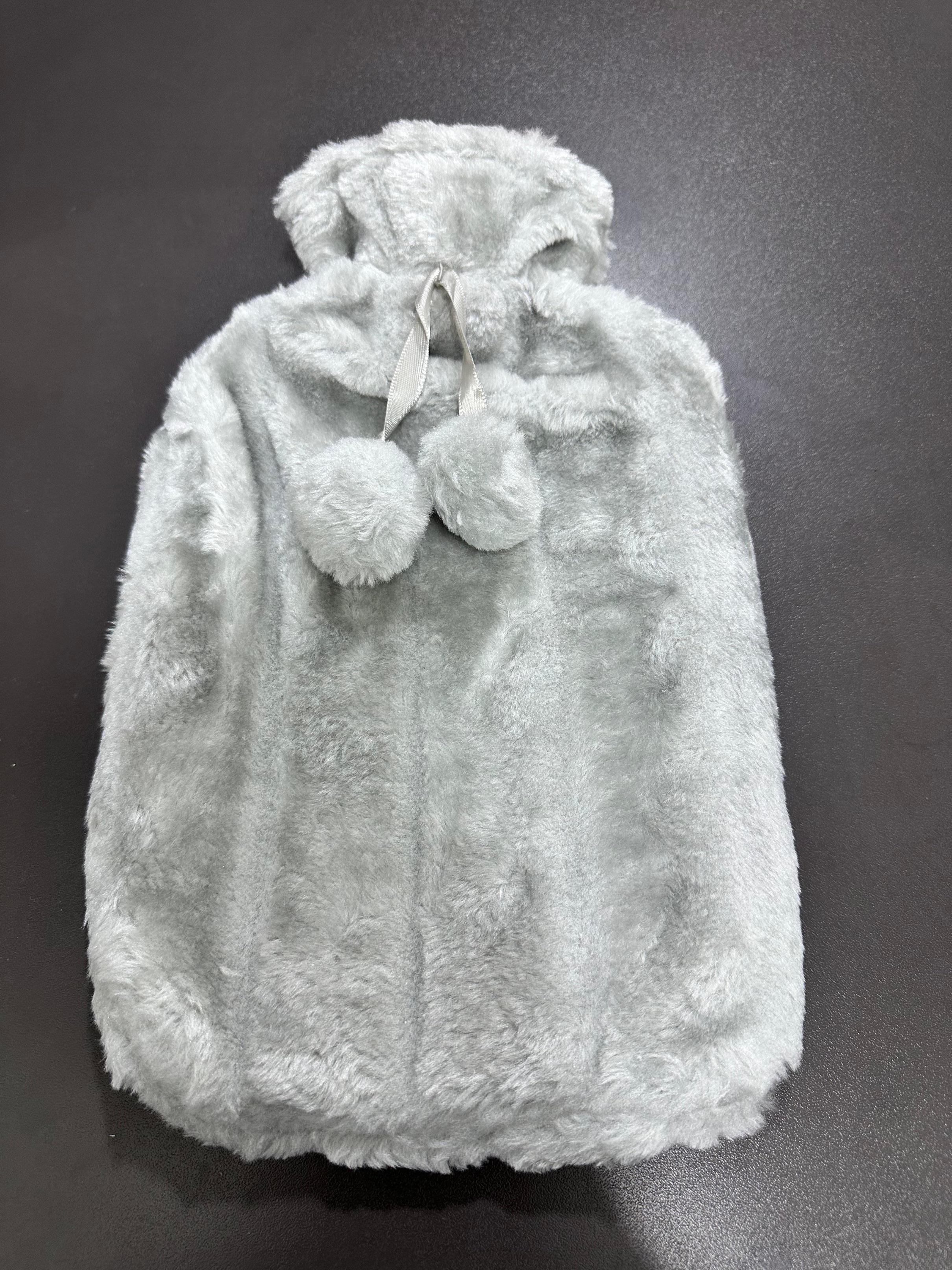 2000ML Hot Water Bag Bottle With Soft Warm Portable Reusable Protection Plush Covering Washable Household Kitchen items