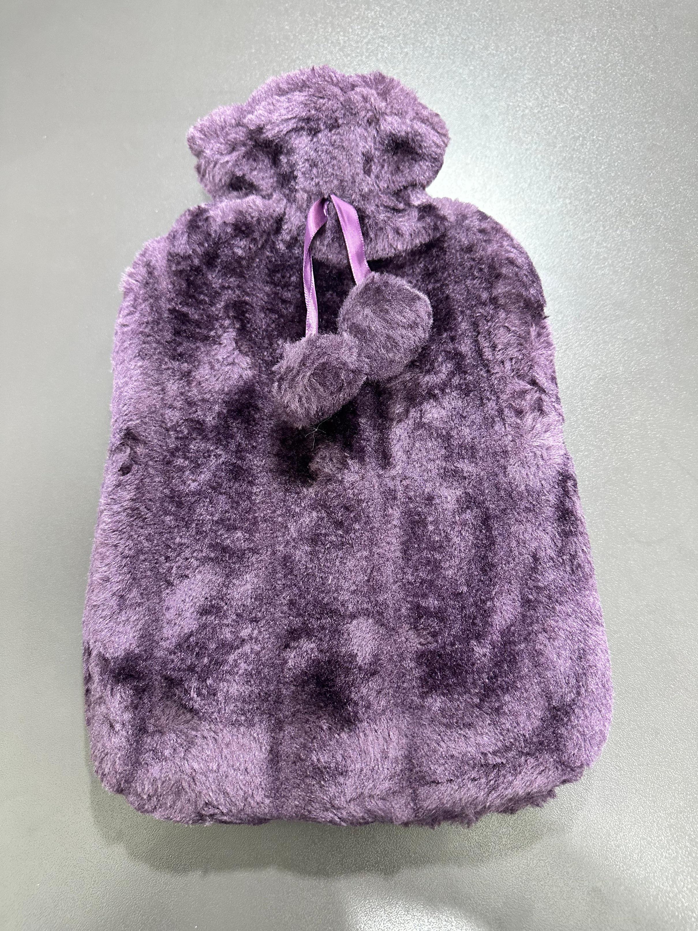 2000ML Hot Water Bag Bottle With Soft Warm Portable Reusable Protection Plush Covering Washable Household Kitchen items