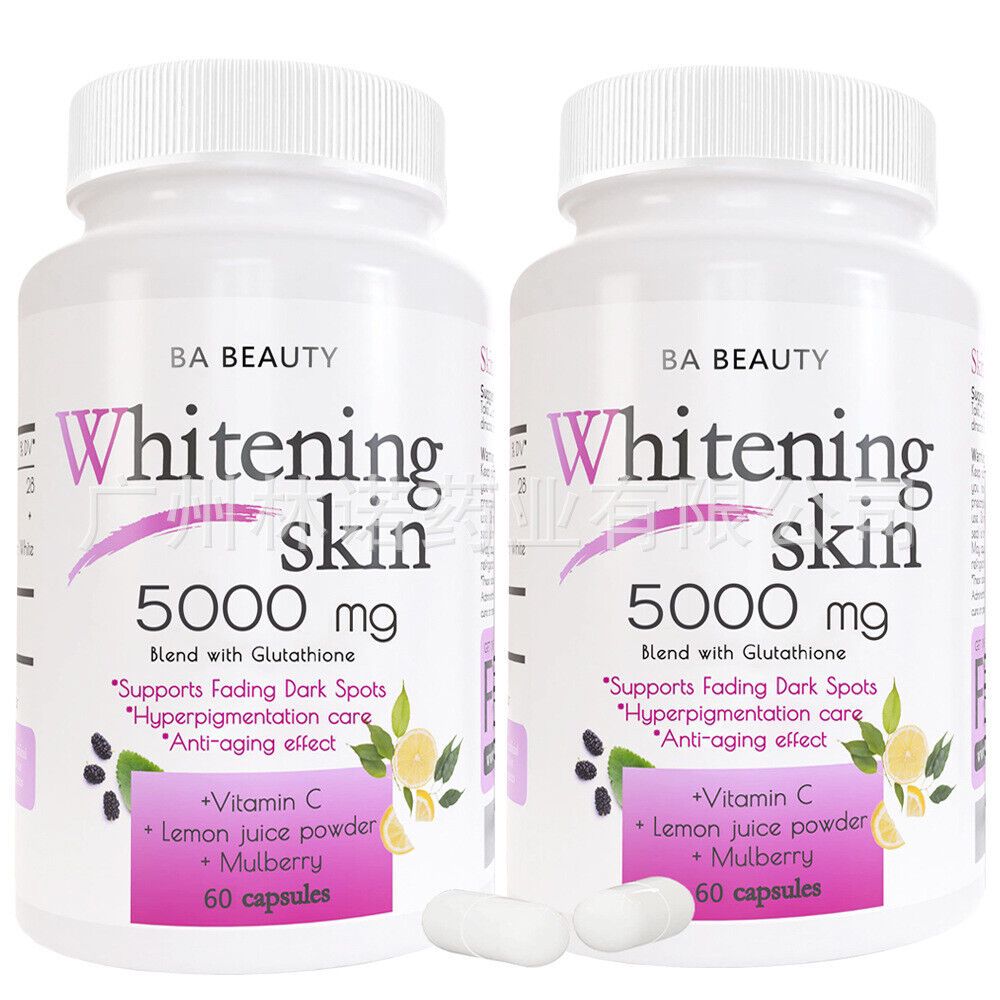 BA BEAUTY Whitening Skin 5000mg capsule|L-GLUTATHIONE BLEND CAPSULES-60caps